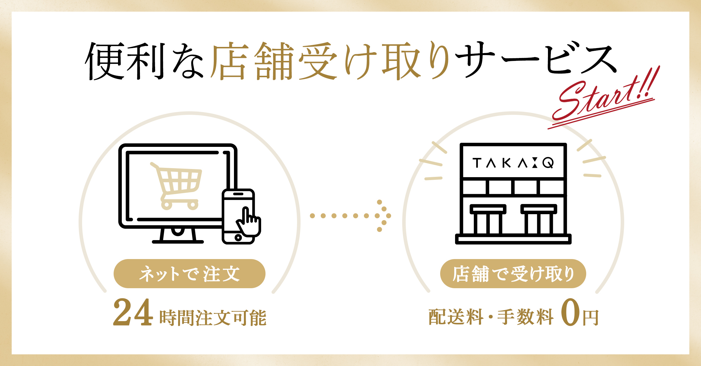 便利な店舗受け取りサービス