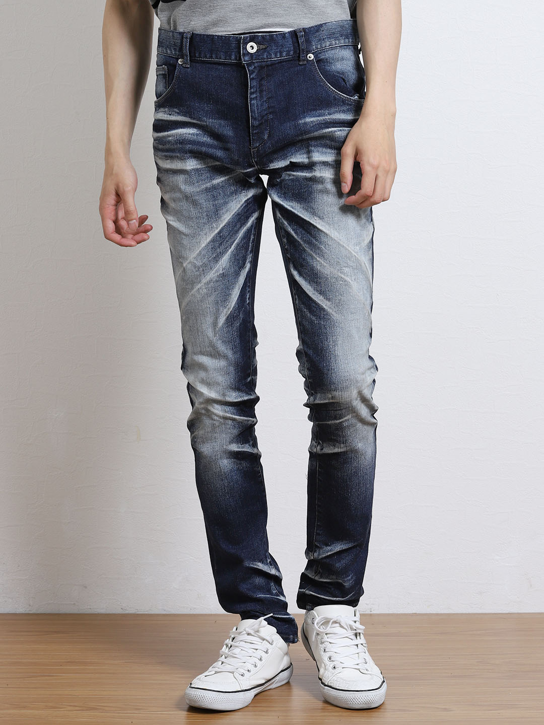 Web限定価格 Made In Japan ツイストヴィンテージスキニーデニム S 75紺 パンツ Taka Q Online Shop タカキューオンラインショップ 公式通販