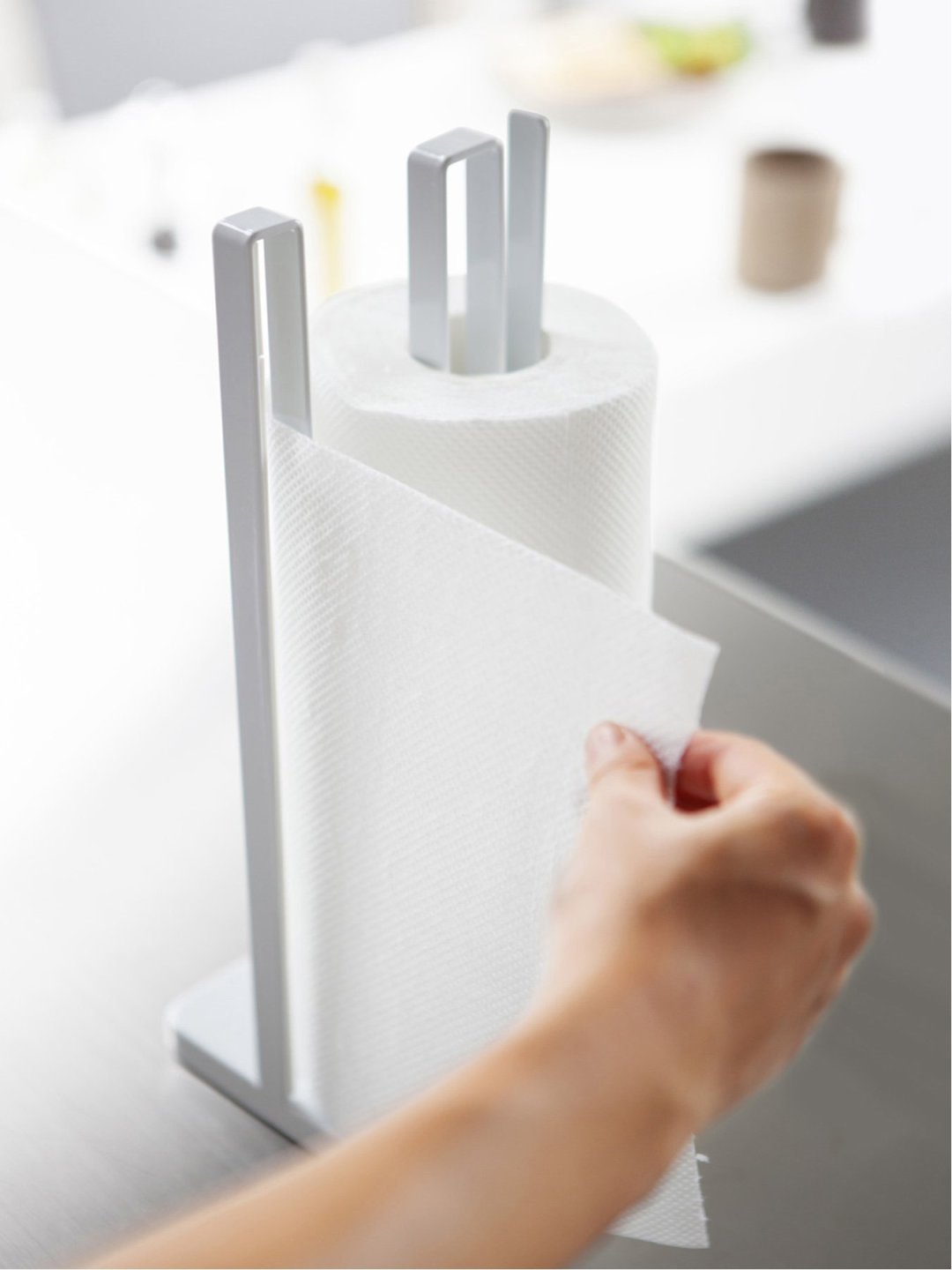 Tower 片手で切れる キッチンペーパーホルダー Other 01白 キッチン Taka Q Online Shop タカキューオンラインショップ 公式通販