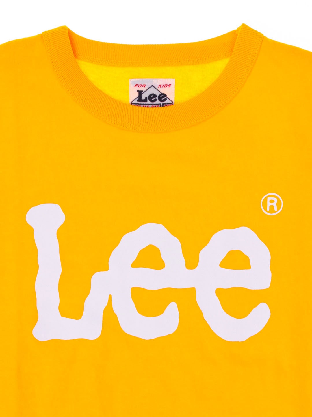 リー Lee Kids ベーシックロゴ半袖ｔシャツ 110cm 40黄 トップス