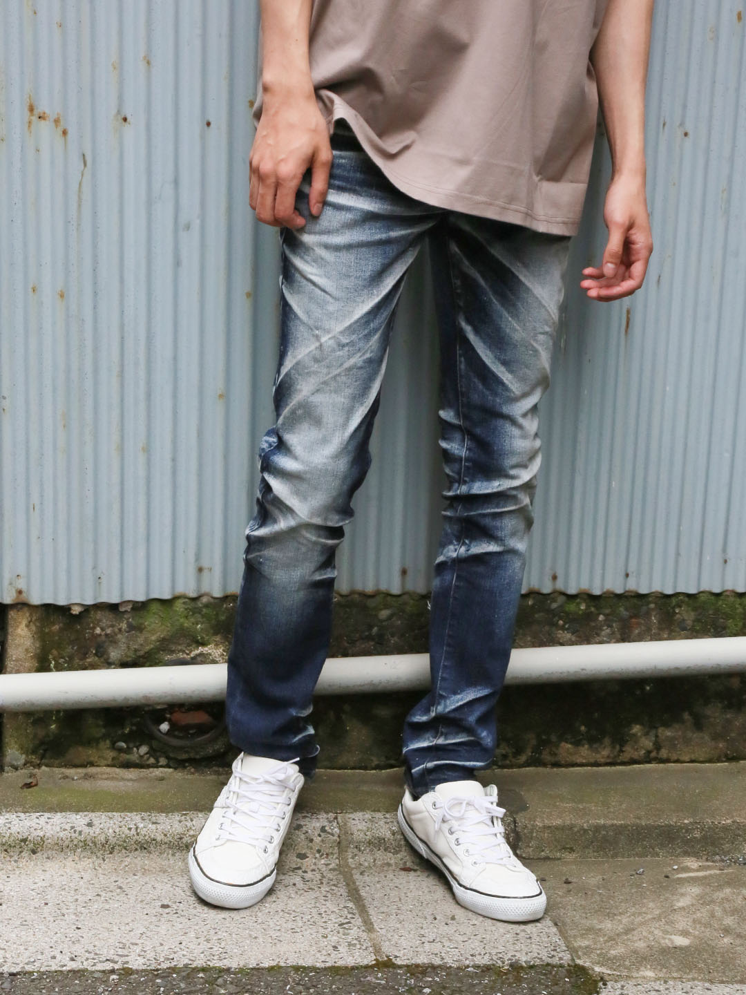 Web限定価格 Made In Japan ツイストヴィンテージスキニーデニム S 75紺 パンツ Taka Q Online Shop タカキューオンラインショップ 公式通販