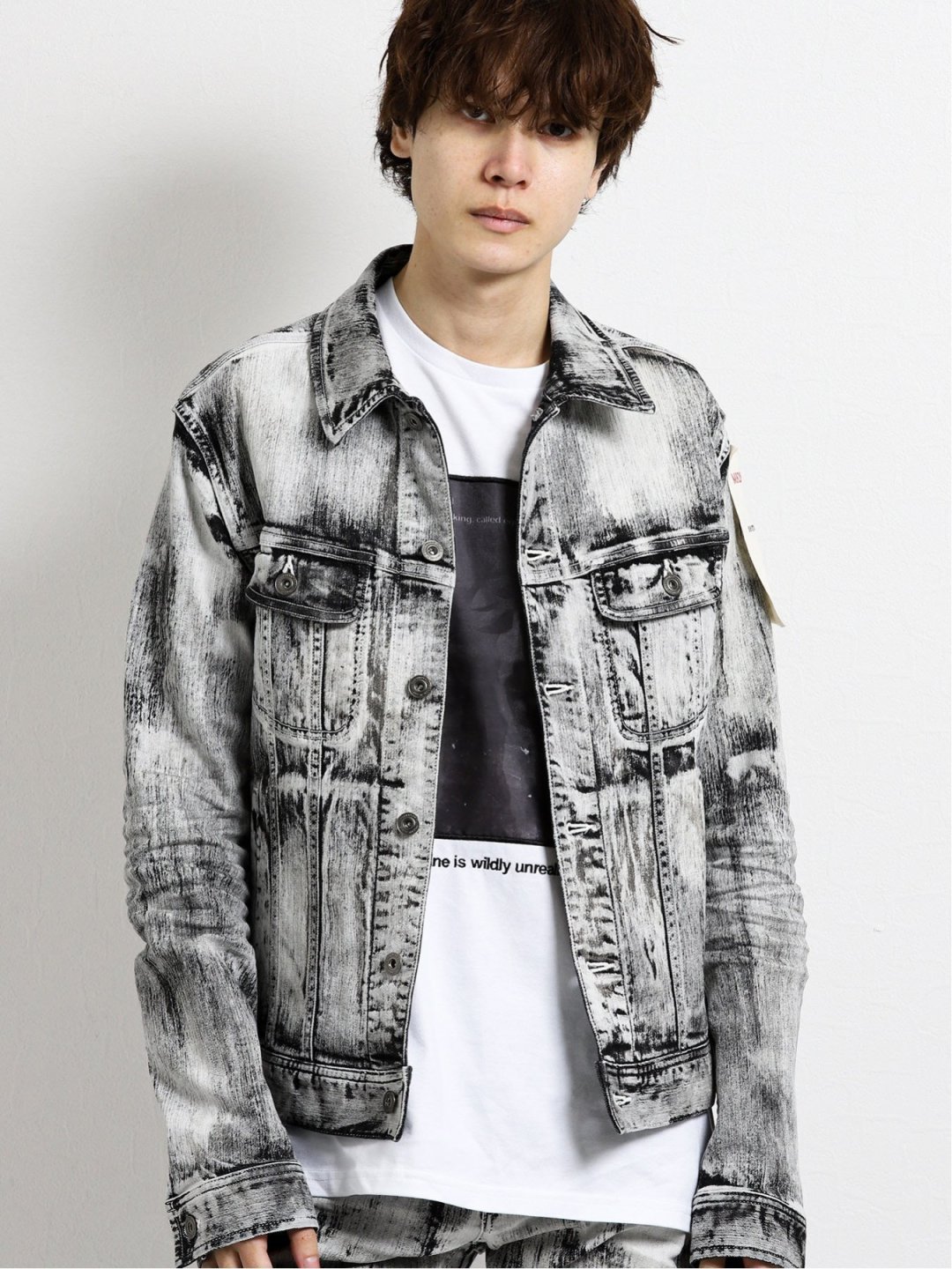 Made In Japan フェードフォイル デニムgジャン M 01白 ジャケット アウター Taka Q Online Shop タカキューオンラインショップ 公式通販