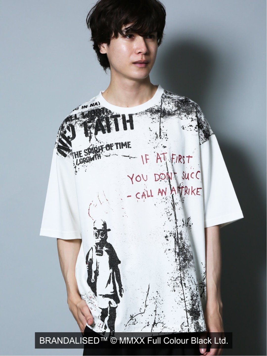 Brandalised Sd Airstrike クルーネック半袖tシャツ M 01白 トップス Taka Q Online Shop タカキューオンラインショップ 公式通販