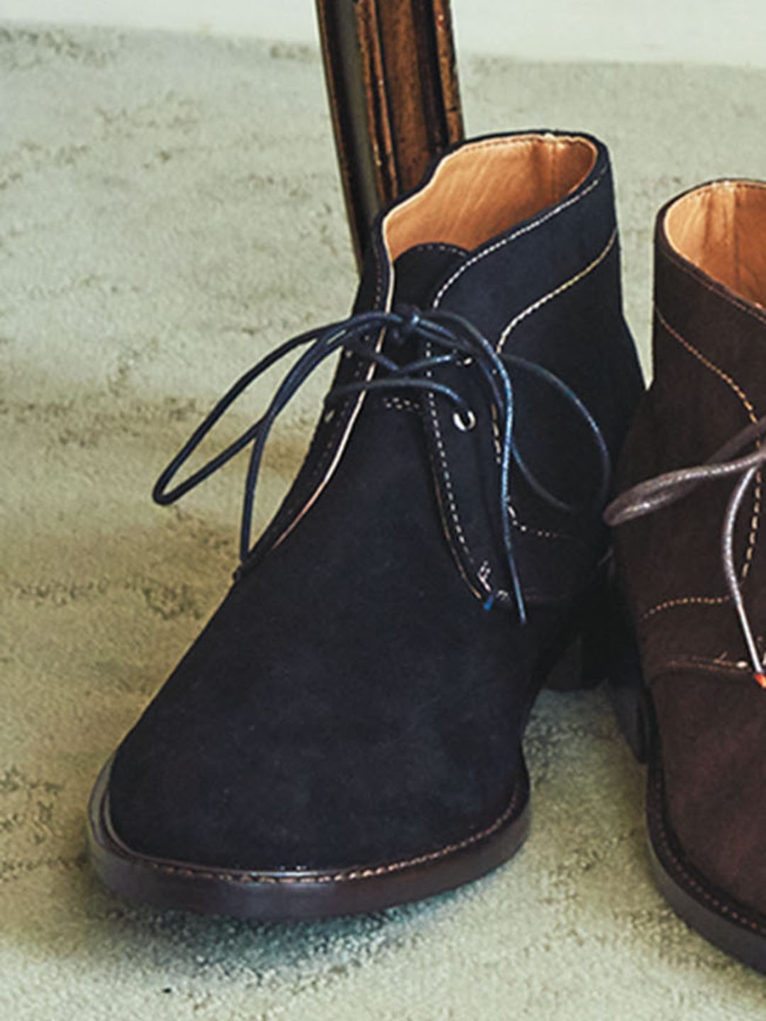 次 ジョージバーナード 学校の先生 チャッカ ブーツ 黒 Druclimbing Jp