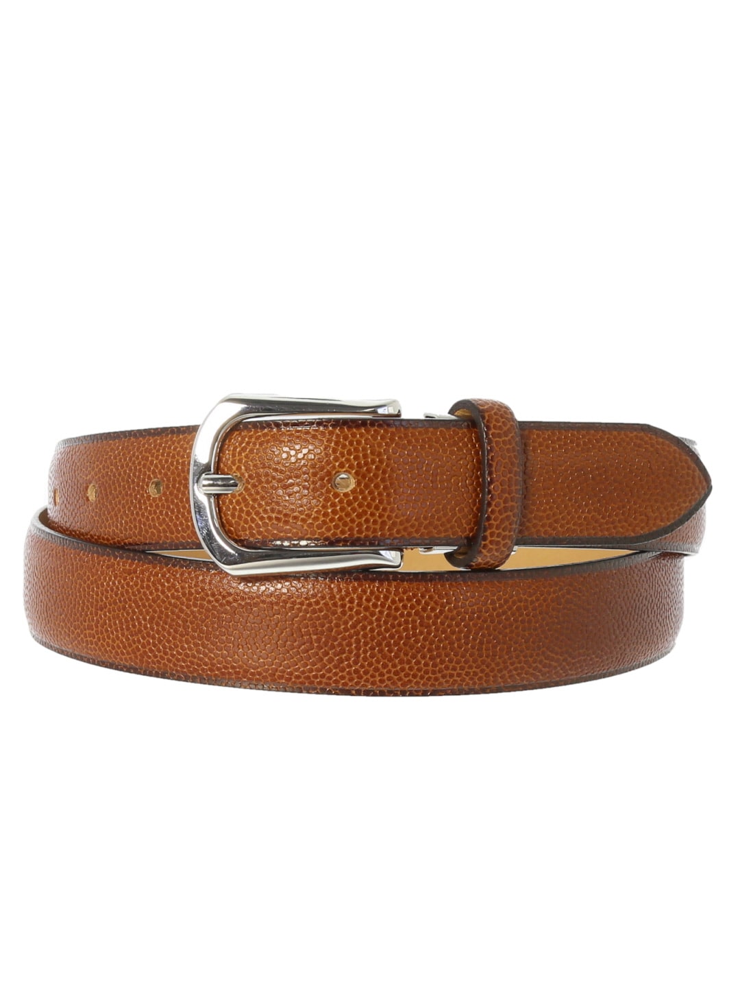 ファビオ コルティ Fabio Corti グレインレザーシングルピンベルト Other 30茶 ファッション雑貨 Taka Q Online Shop タカキューオンラインショップ 公式通販