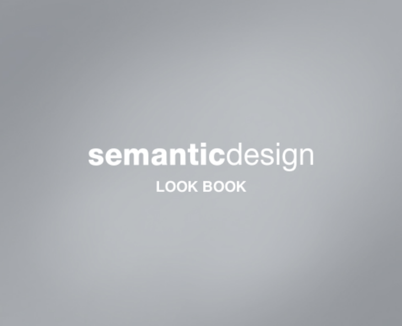 semantic design LOOK BOOK