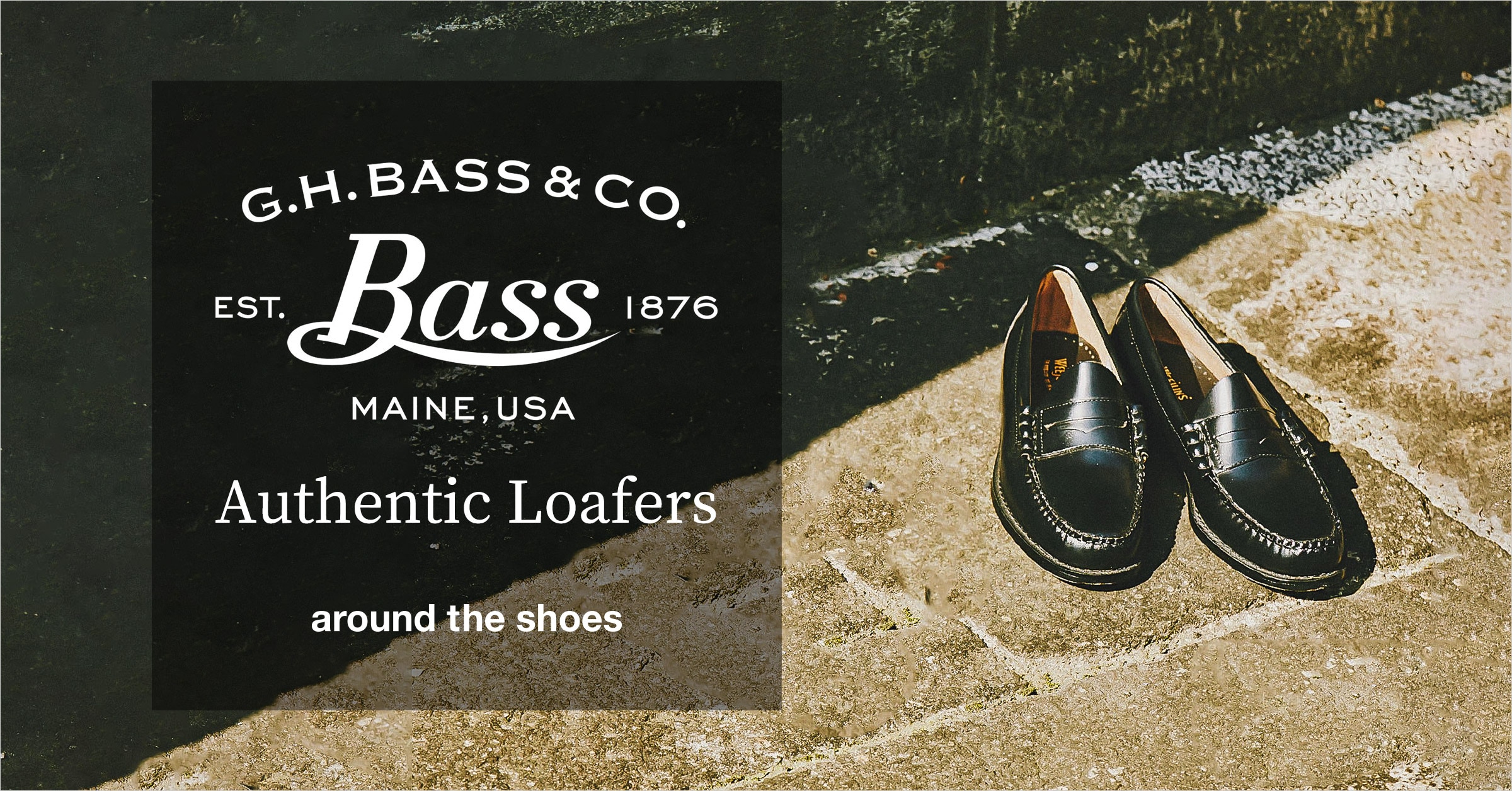 around the shoes(アラウンド・ザ・シューズ) G.H.BASS LOGAN  Authentic Loafers