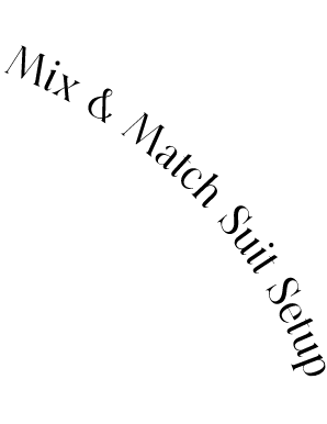 Mix & Match Suit Setup