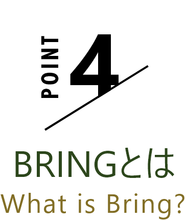 Point 4. BRINGとは